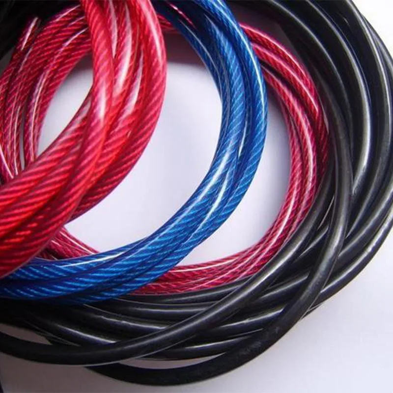 Cabo de aço inoxidável revestido de nylon de PVC