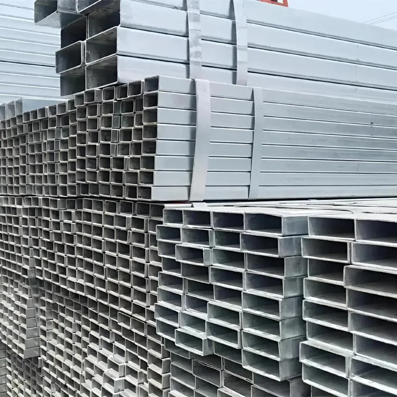 Tubo de aço retangular para fabricação estrutural